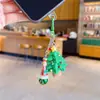 Criativo DIY Corrente de Celular com Contas de Papai Noel Pingente Chaveiro de Carro para Casal Acessórios Pingente de Bolsa Série Miu