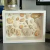 Moldura de Foto Quadrada Mini Oca Tridimensional Mesa Flor Imortal Flor Seca Moldura de Foto DIY Feita à Mão a 4316 polegadas