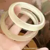Venda Direta de Fábrica Pulseira Dourado Champagne Feminina Pulseira Translúcida Branco Luar Gelo Pulseira Pingente Redondo Plano Pulseira Pedra Olho de Gato Tira de Beleza