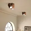 Iluminación de Sala de Estar de Montaje Superficial Sin Luces Principales, Luces de Pasillo Retro Estilo Wabi-Sabi, Focos Estilo Vintage, Luces de Entrada
