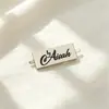 Etiquetas metálicas tipo pin personalizadas para decoración de bolsas y bolsos, etiquetas metálicas de hardware electrochapado y pintado por puntos de aleación de zinc fundido a presión