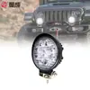 Nova Luz de Trabalho LED Redonda 27W para Carro de Fabricante Veículo Off-Road Motocicleta Caminhão Holofote Modificado Luz de Engenharia
