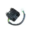 Retificador de Motocicleta Transfronteiriço Adequado para Cg125 Retificador de Motocicleta Pequeno Plug-In Regulador de Tensão Carregador