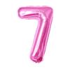 Globos de Papel de Aluminio de 17 Pulgadas con Números y Letras Decoraciones Decoraciones para Fiesta de Cumpleaños Decoraciones de Atmósfera para Eventos Accesorios Venta al por Mayor