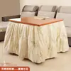 Nuevo Modelo 2025 Funda Desmontable y Lavable para Mesa Calefactora Eléctrica, Funda Gruesa de Manta Calefactora para el Hogar para Mesa de Café