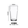 Copo de cerveja americano, caneca de chope, copo transparente grande, boca larga, copo especial para suco, bebida, copo de cerveja artesanal