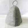 Sombrero de Fieltro para Sauna al por Mayor Transfronterizo, Gorro de Baño de Fieltro Simple Estampado para Aguas Termales, Sombrero de Fieltro Aislante del Calor Absorbente de Agua para Secar el Cabello en el Baño