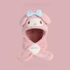 Conjunto de Tres Piezas de Gorro, Bufanda y Guantes para Niños para Invierno Niños y Niñas Bufanda para el Cuello a Prueba de Viento y Cálida Gorro Espesado para Dedos del Pie de Bebé