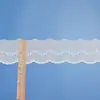 Encaje de Algodón, Hilo de Algodón, Encaje Bordado Perforado por un Lado, Accesorios para Faldas de Ropa Infantil, Diadema, Accesorios de Encaje Solubles en Agua, Encaje