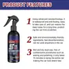 Rayhong spray de recubrimiento para automóviles pintura de curado descontaminación de la superficie negro abrillantador recubrimiento para automóviles spray de nanorecubrimiento