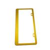 Quadro de placa de licença multicolorido de liga de alumínio padrão americano transfronteiriço Quadro de placa de carro americano-americano modificado suprimentos de carro