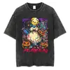 Código Europeu TransfronteiriçoHomens Anime Japonês Vintage Pokemon Estampa Gengar