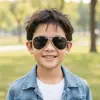 Gafas de Sol Clásicas Retro Europeas y Americanas con Doble Puente Versátiles y Elegantes Estilo Piloto Protección Solar de Moda Gafas de Sol Transfronterizas