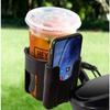 Porta-copo para carro elétrico porta-celular 2 em 1 para entregador de delivery bicicleta pequeno burro elétrico artefato universal porta-garrafa d'água