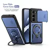 Nuevo Modelo Adecuado para Transsion Hot70Pro Ventana Deslizante Funda Protectora Anticaída para Teléfono Note60 Cubierta Protectora Magnética para Coche