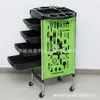 Productos Calientes Transfronterizos Carrito de Herramientas para Salón Carrito para Peluquería, Permanente y Tintura Estante de Almacenamiento Carrito de Bar para Salón de Belleza Fabricante Venta al Por Mayor