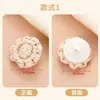 Gancho hilo de algodón botón flor de ganchillo botón tejido a mano cheongsam hanfu suéter abrigo DIY accesorios para mujer