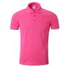 Camisas Publicitarias de Algodón Puro con Cuello y Manga Corta al por Mayor Ropa de Trabajo Camisas Culturales Personalizadas Camisetas Lisas Hechas a Medida con Estampado y Bordado