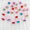Anel de brinquedo com pedra colorida infantil para menina bebê Pulseira de Princesa uma variedade de joias de presente pequeno para meninas do jardim de infância