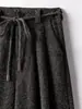 Pantalones Anchos con Cordón Estilo Deportivo para Mujer, Pantalones Jogger Casuales de Calle, Pantalones de Verano Holgados que Adelgazan con Cintura Alta y Cordón