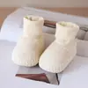 Meias Sapatinhos de Bebê Sapatinhos para Bebê Menina Sola Macia Sapatinhos Estilo Princesa Sapatinhos para Recém-Nascidos 0-3 Meses Antiderrapantes Estilo Primavera e Outono 6 a 12 Meses