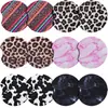 Tapetes de Copo para Carro com Tema de Mergulho Transfronteiriço, Tapetes de Copo de Neoprene Ecológico com Isolamento Térmico para Café, Tapetes de Copo Impressos por Sublimação