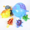 TPR nuevo raro divertido personas soplando dinosaurio pelota de ventilación pelota de olas truco juguete de descompresión salida de fábrica
