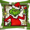 Funda de almohada ambiente de vacaciones de Navidad artículos para el hogar cojín de sofá de sala de estar cojín lumbar decoración navideña almohada venta al por mayor