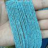 Venta al por mayor Wein Optimización Turquesa 2mm Cuentas Redondas Semiterminadas DIY Pulsera Cadena Clavícula Hecho a Mano Cuentas Sueltas Accesorios de Joyería