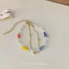2023 Pulseira de Contas Explosões Feminina Retrô High-end Joker Spice Girl Pulseira Vento Ins Pulseira de Pérola Atacado