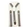 Serie Retro Rayada Colorida Tirantes de 2 cm con Clips para Niños y Niñas Tirantes con Clips para Pantalones de Bebé