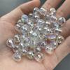 Cuentas de tierra de superficie multifaceta 96 superficie bola de discoteca color AB chapado cristal vidrio cuentas sueltas hechas a mano diy accesorios de joyería con cuentas