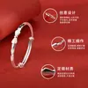 Pulsera de Plata de Ley 9999 Lazo Niño Mediano Estilo Nuevo Segura y Alegre Hilo Delgado Pulsera de Plata Pura Regalo para Niñas Cumpleaños