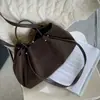 Bolsa de Mão Cesta de Legumes Estilo Coreano Taoguan de Alta Qualidade para Mulheres 26 Outono Nova Bolsa Tote de Ombro Único LD1337