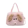 Bolsa Peluda de Chica Kawaii Linda para Mujer 2026 Nueva Moda Versátil Bolso Cruzado Exquisito Bolso Cubo de Personalidad