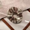 Anillo toalla para cabello seco super grande otoño e invierno nuevo absorbente felpa anillo intestino grueso imitación pelo de conejo no daña el cabello terciopelo anillo para el cabello cuerda para el cabello