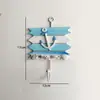 Gancho Mediterrâneo Promocional de Fábrica Estilo Oceano Acessórios para Casa Gancho de Casaco Gancho Pequeno Criativo Gancho de Ferro
