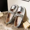 Zapatos Mary Jane Planos con Plataforma Interior Franceses para Mujer 2026 Nuevos Mary Janes de Otoño Zapatos Pequeños de Cuero Mocasines Zapatos de Noche
