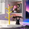 Suporte de Armazenamento Fofo de Urso Morango Base para Controle de Jogo Ornamentos Criativos de Mesa para Display Switch/Xbox