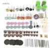 40/105/136/147/161 piezas juego de accesorios para esmerilado eléctrico máquina de esmerilado eléctrico esmerilado corte pulido