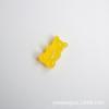 Dit accesorios de resina transparente Estuche de papelería de oso material para carcasa de teléfono móvil relleno delgado accesorios de joyería DIY