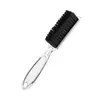 Mango Chapado Cepillo Cabeza de Aceite Cepillo para Barba Cepillo Limpiador de Barba Cepillo para Pelo Cortado Cepillo para el Cabello Herramientas de Peluquería