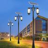 Farola LED solar para exteriores, impermeable, para el hogar, superbrillante, de alta potencia, estilo chino, para jardín, villa, patio, 3 m