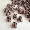 Mini Prendedor Quadrado Pequeno para Cabelo Prendedor Inferior para Cabelo Grampo de Cabelo DIY Grampo para Franja Cabelo Quebrado Acessórios de Cabelo Artesanais em PC Acessórios de Cabelo Transfronteiriços