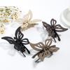 Amazon Transfronterizo para Mujer Estéreo Diseño Elegante Pin de Mariposa Calado Accesorio para el Cabello de Hada Pin de Tiburón en la Parte Posterior de la Cabeza
