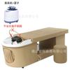 Cama de terapia de cabeza, champú, cama, barbería, peluquería, salón de belleza, fumigación especial, aromaterapia, calentador de agua a temperatura constante, circulación de agua, fototerapia
