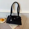 Bolso de axila retro de alta gama para mujer, nuevo bolso de mano de moda tendencia 2026, bolso de hombro de gran capacidad para el día a día, bolso baguette