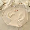 Pantaletas de Hielo de Seda Sin Costuras de Cintura Media que Moldean la Cadera 10A Antibacterianas de Algodón Completo Entrepierna Extendida Oso Dulce Piel de Leche Bragas Triangulares