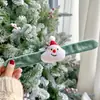 Pulseras de presión navideñas dibujos animados pequeños regalos Pulseras de Navidad Papá Noel renos lindas pulseras de presión al por mayor