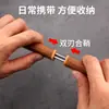 Cuchillo de doble filo Dragón y Fénix, Cuchillo de doble uso integrado, Cuchillo de cocina portátil y afilable, Cuchillo afilado para frutas de uso doméstico, Cuchillo para cortar carne